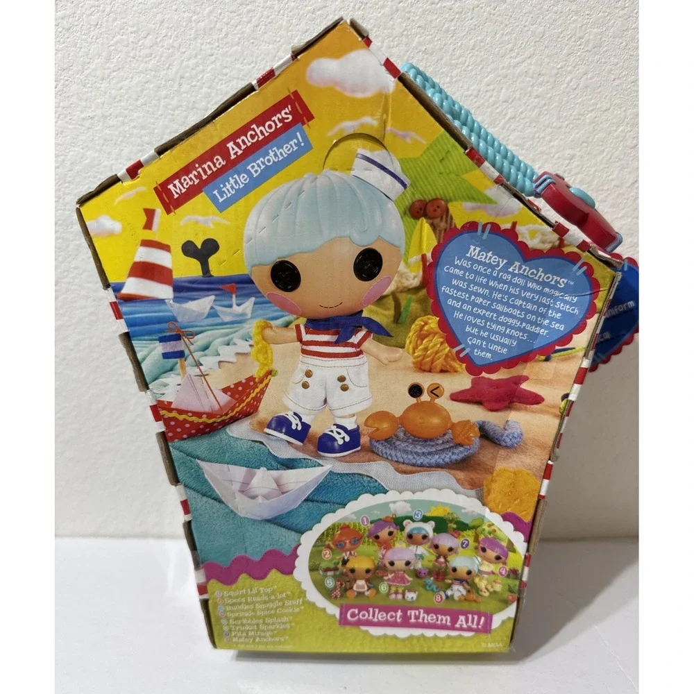 LALALOOPSY LITTLES Matey Anchors Pet Crab & Hat Poster Sailor Outfit ~ Unopened